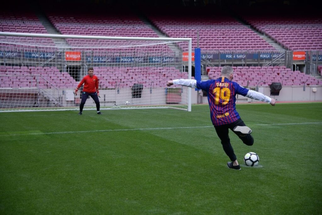 Corporate event experience at FC Barcelona Camp Nou Stadium in Barcelona