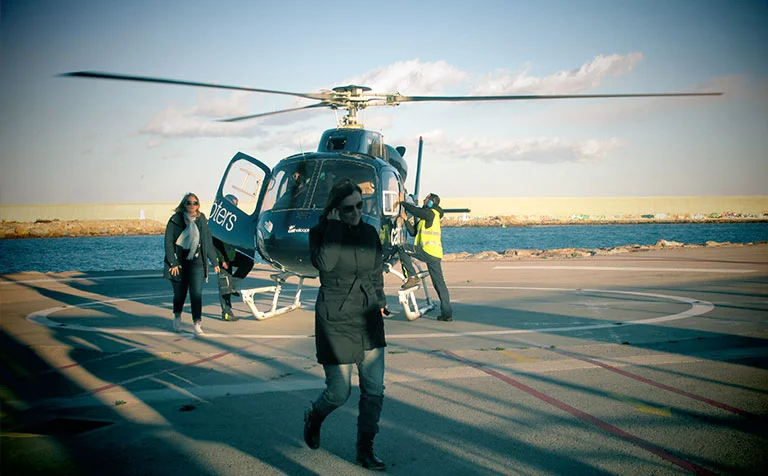 Incentive helicopter experience in Valencia