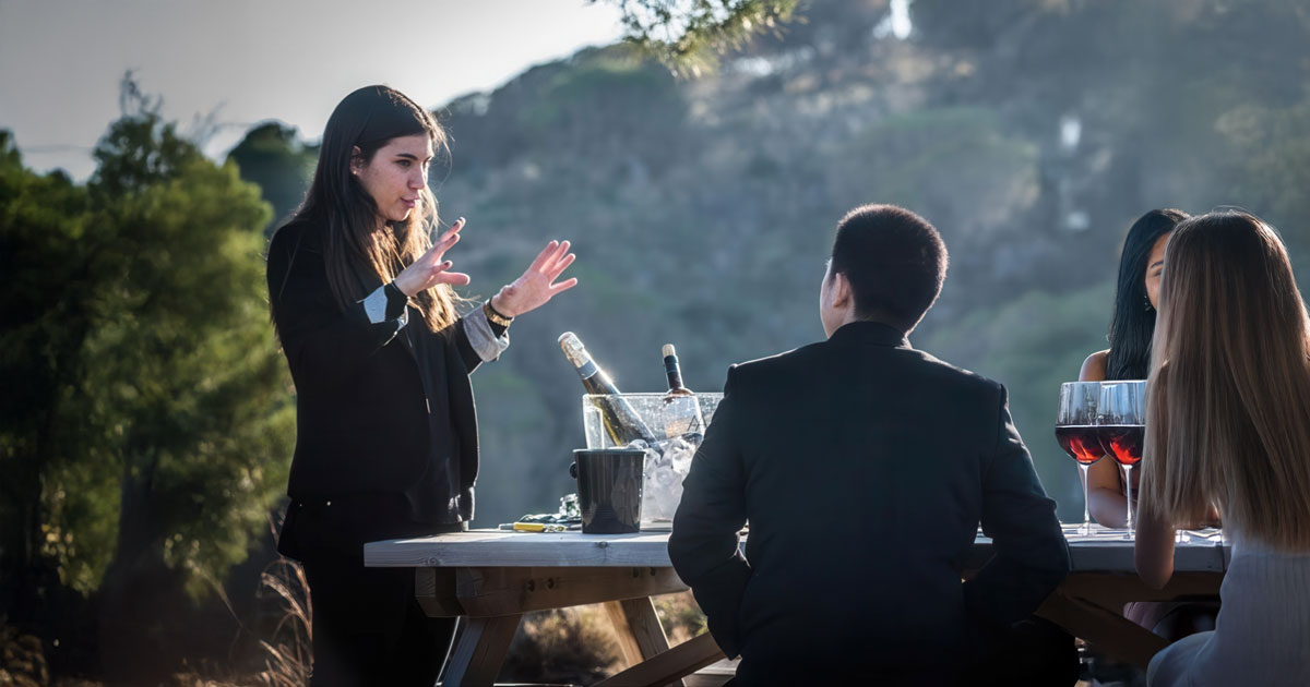 Private dinner at exclusive winery in Barcelona
