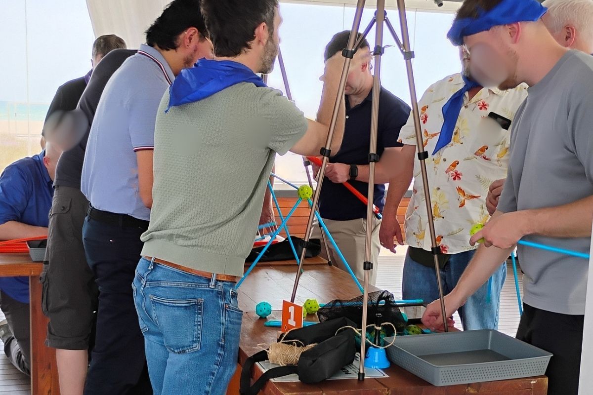 Corporate team building activity in Spain